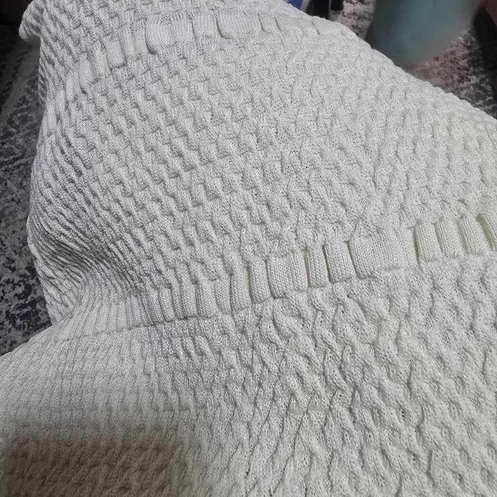 Zara Soft Cream Halter Blouse - Picture 9 of 9